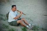 Mike Jones Playing Bamboo Flute